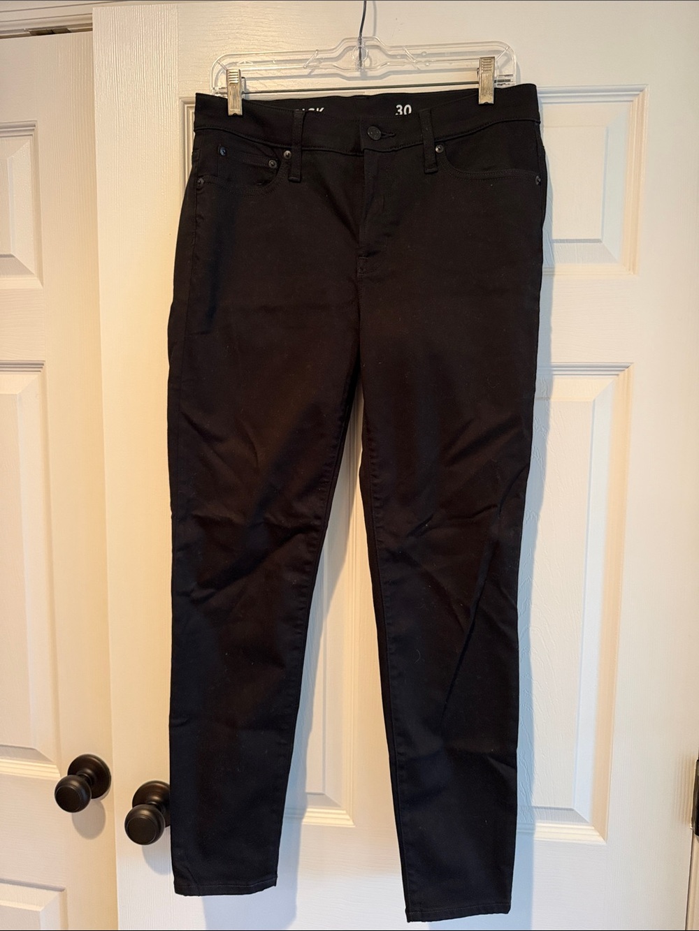 J. Crew Women's Black Skinny Jeans